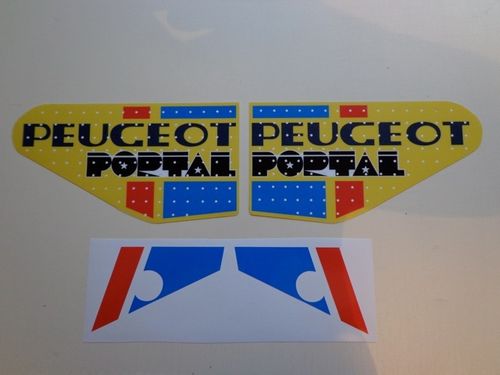 Réservoir & plaques latérales Peugeot-Portal