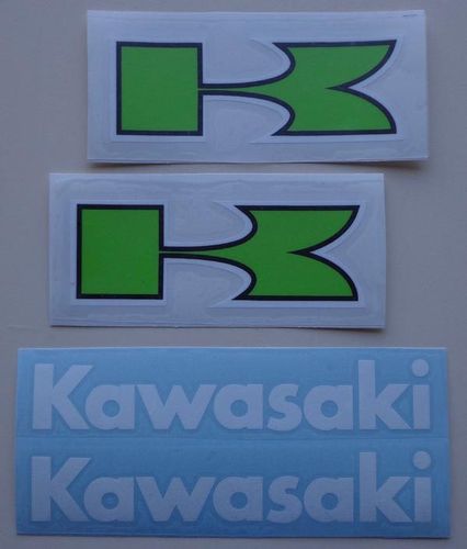 Déco casque Kawasaki