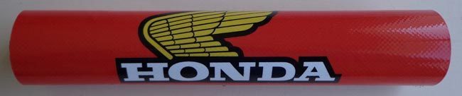Mousse de Guidon pour modèles Honda Logo Jaune 