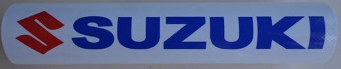 Mousse de guidon Suzuki blanche
