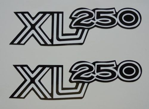 Plaques latérales 250 XL
